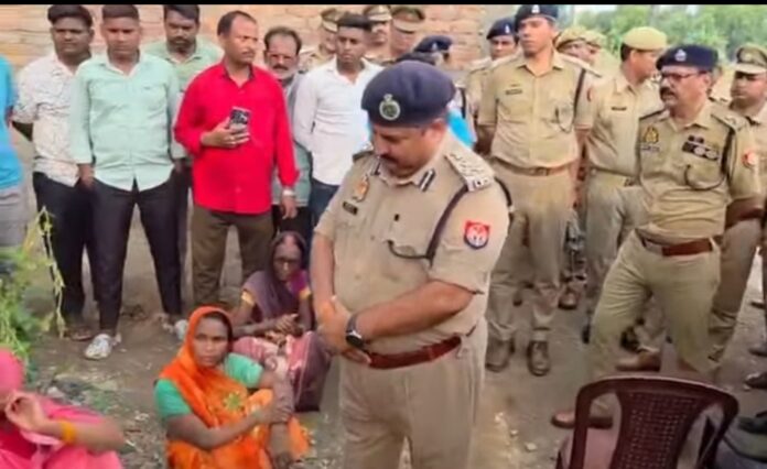 डीआईजी एसपी घटनास्थल पर पहुंचे