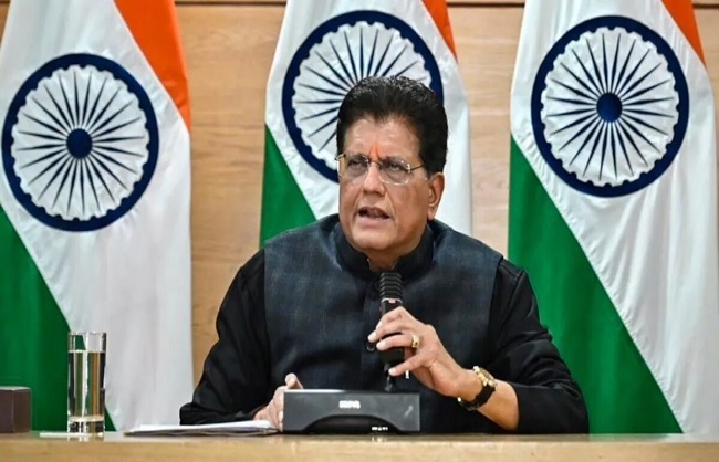 वाणिज्य मंत्री पीयूष गोयल का फाइल फोटो है वाणिज्य मंत्री पीयूष गोयल का फाइल फोटो है