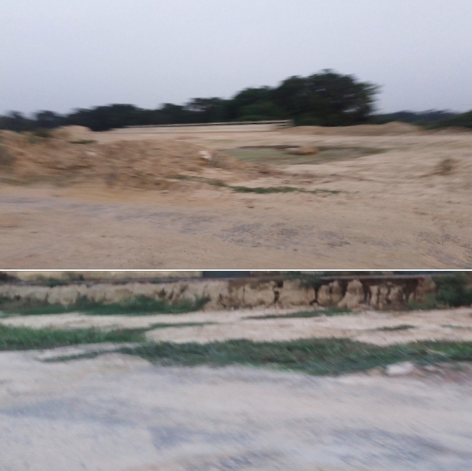 राष्ट्रीय राजमार्ग पर गड्ढे राष्ट्रीय राजमार्ग पर गड्ढे