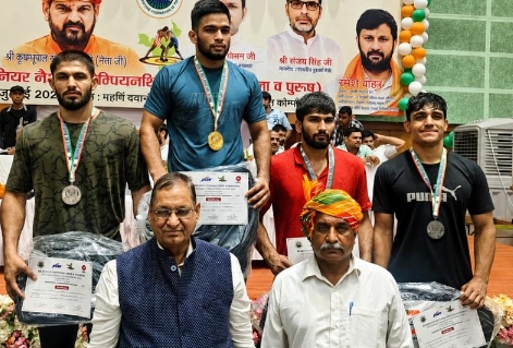 हरियाणा का अंडर-23 कुश्ती चैंपियनशिप में दबदबा हरियाणा का अंडर-23 कुश्ती चैंपियनशिप में दबदबा