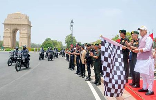 राजनाथ सिंह शौर्य विजय यात्रा की शुरुआत राजनाथ सिंह शौर्य विजय यात्रा की शुरुआत