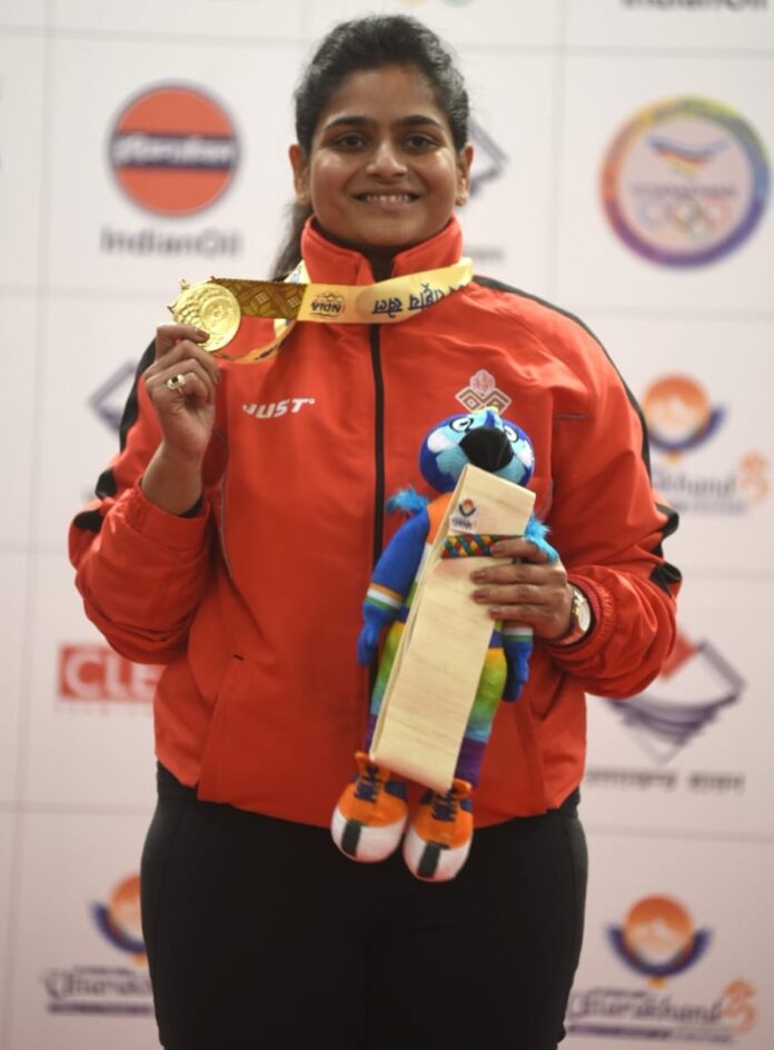 राही सरनोबत एशियन गेम्स में स्वर्ण पदक जीत राही सरनोबत एशियन गेम्स में स्वर्ण पदक जीत