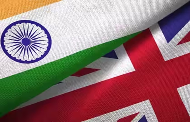 भारत ब्रिटेन लोगो का प्रतीकात्मक चित्र