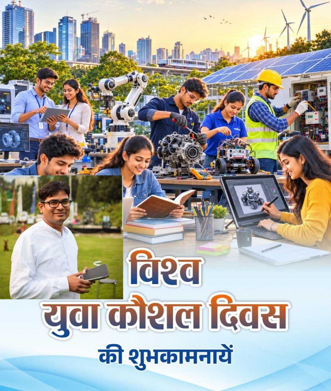विश्व युवा कौशल दिवस फाइल फटाे है विश्व युवा कौशल दिवस फाइल फटाे है