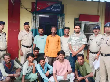रेलवे सुरक्षा बल द्वारा गिरफ्तार आरोपित का मामला
