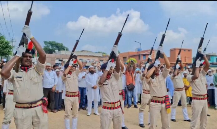 पूर्व मंत्री मन्नान मल्लिक का अंतिम संस्कार