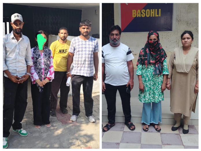 कठुआ पुलिस ने गुमशुदा महिलाओं को परिवार से मिलाया कठुआ पुलिस ने गुमशुदा महिलाओं को परिवार से मिलाया