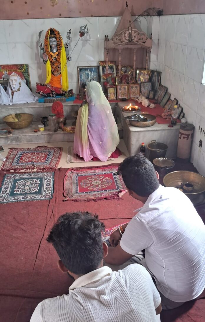 गुप्त नवरात्रि पर महाकाल मंदिर में मां चंद्रघंटा की पूजा