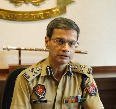 पुलिस महानिदेशक गौरव यादव की तस्वीर पुलिस महानिदेशक गौरव यादव की तस्वीर