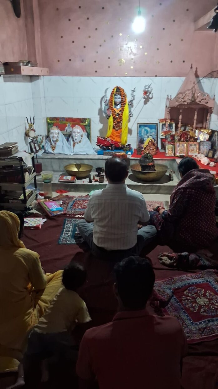 महाकाल मंदिर में जय माता दी के जयघोष महाकाल मंदिर में जय माता दी के जयघोष