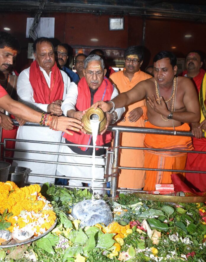 नागालैंड राज्यपाल बाबा हरिहरनाथ मंदिर की यात्रा