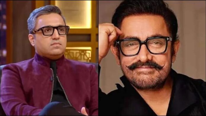अशनीर ग्रोवर आमिर खान की दोस्ती की फोटो