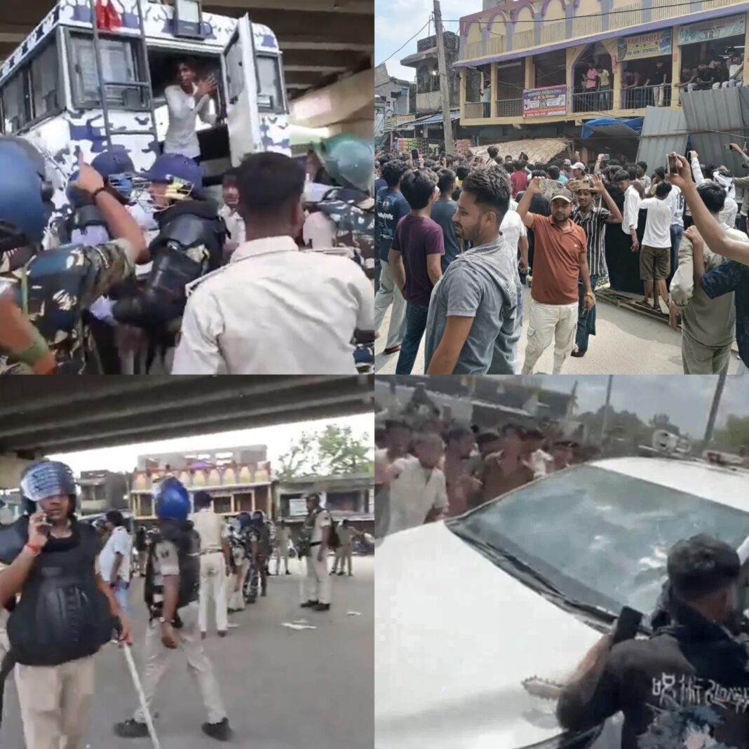 अपडेट: बहादुरगंज में नीट पेपर लीक विरोध प्रदर्शन हिंसक बहादुरगंज में नीट पेपर लीक विरोध प्रदर्शन