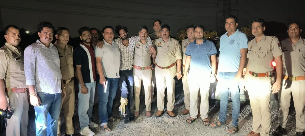 पुलिस मुठभेड़ की फोटो