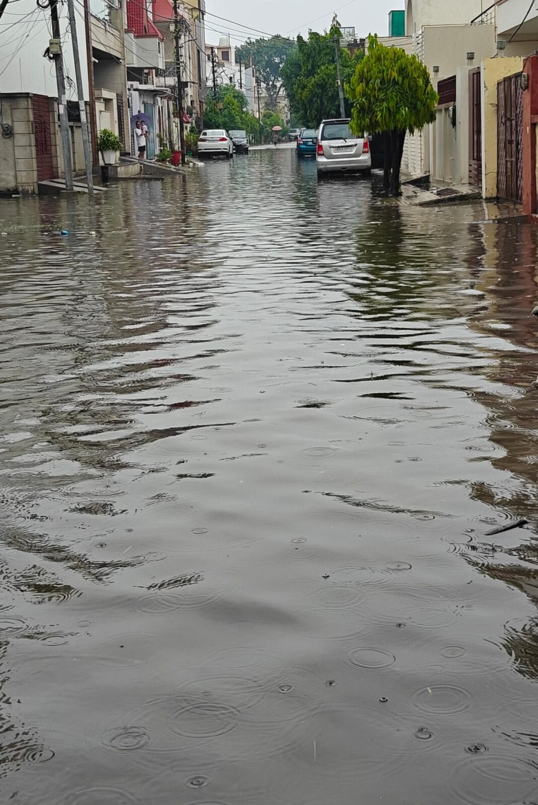 बारिश से जल भराव हार्याणा