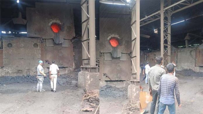 पूंजीपथरा औद्योगिक क्षेत्र की तस्वीर