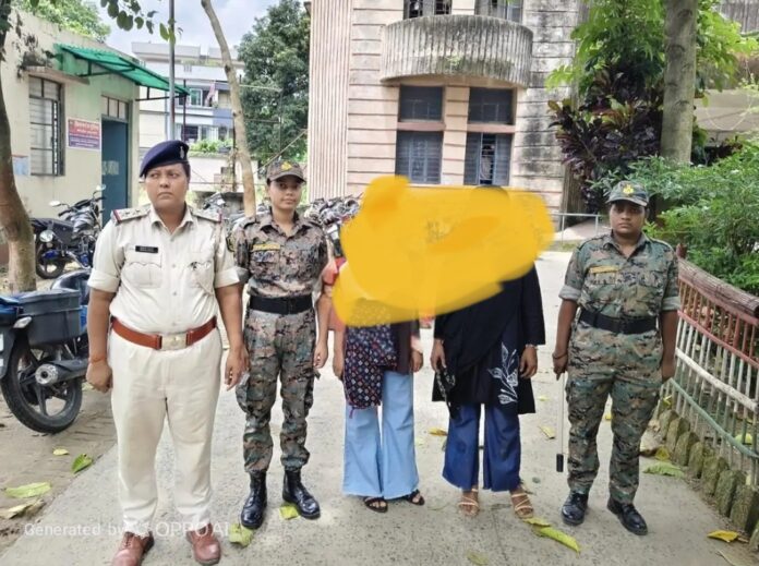 दो अपहृत महिलाएं सकुशल बरामदगी