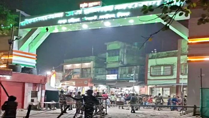 अररिया जोगबनी सीमा पर सुरक्षा की व्यवस्था अररिया जोगबनी सीमा पर सुरक्षा की व्यवस्था