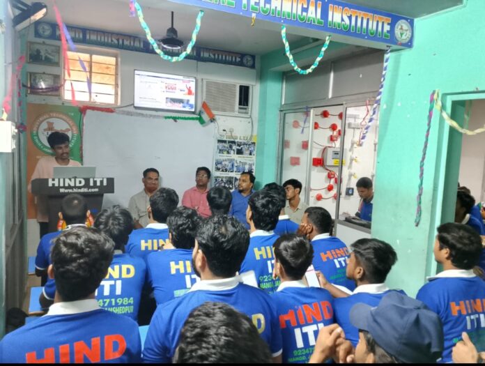 हिंद आईटीआई के निदेशक डॉ. ताहिर