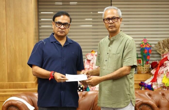 असम मुख्यमंत्री राहत कोष चेक