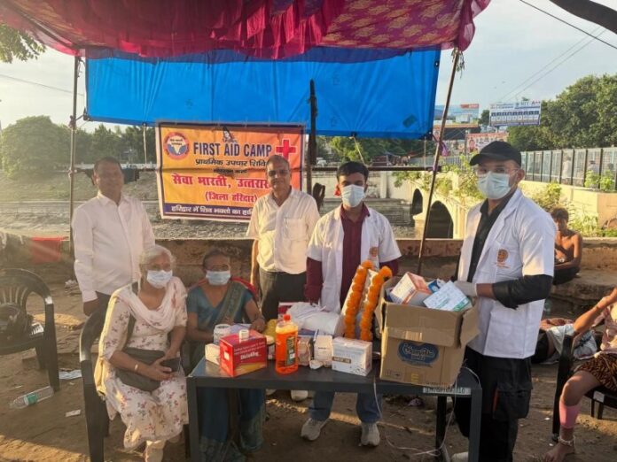 सेवा भारती स्वास्थ्य शिविर का आयोजन