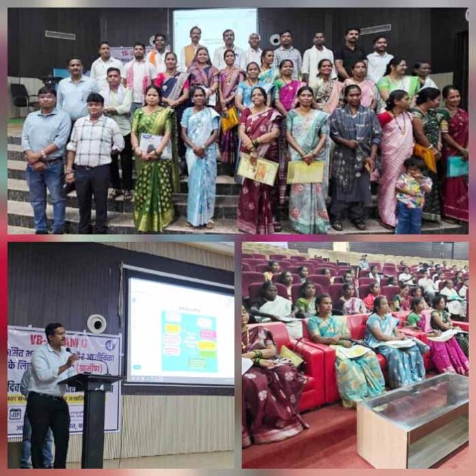 रोजगार गारंटी मिशन कार्यशाला में प्रशिक्षण रोजगार गारंटी मिशन कार्यशाला में प्रशिक्षण