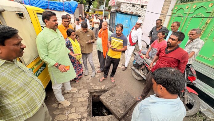 कल्याणी देवी मंदिर निर्माण कार्य का छाया चित्र