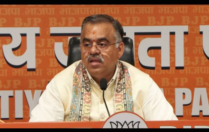 भाजपा महामंत्री तरुण चुग का बयान भाजपा महामंत्री तरुण चुग का बयान