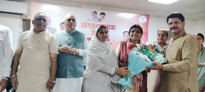 हिसार जिला अध्यक्ष स्वागत कार्यक्रम