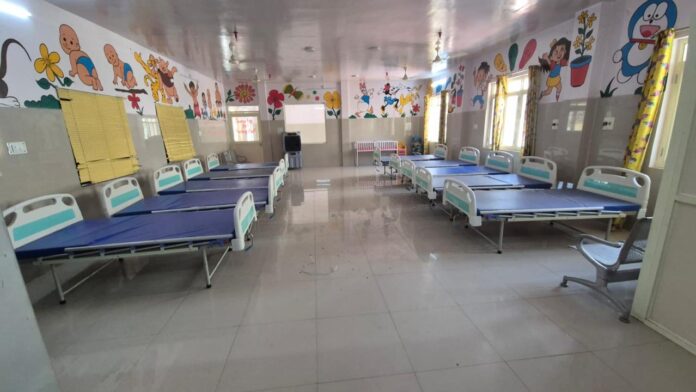 मुरादाबाद जिला अस्पताल का पोषण पुनर्वास केंद्र खुल गया है