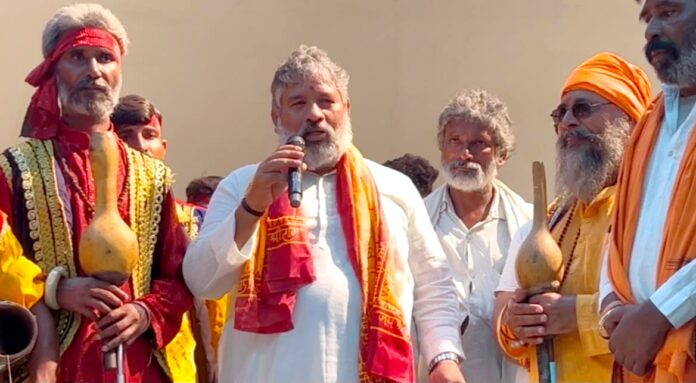 योगी आदित्यनाथ का धन्यवाद देते हुए