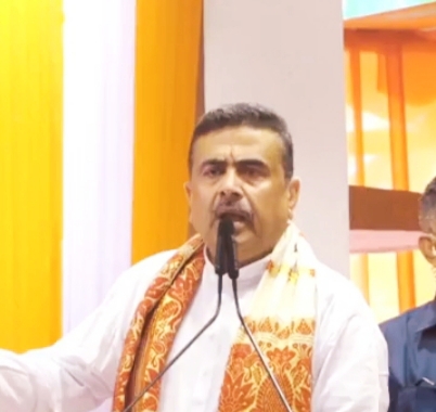 शुभेंदु अधिकारी संबोधन फोटो शुभेंदु अधिकारी संबोधन फोटो