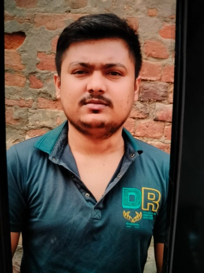 मृतक अंकित का फाइल फोटो