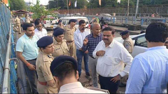 सीहोर कुबेरेश्वर धाम कांवड़ यात्रा व्यवस्था निरीक्षण