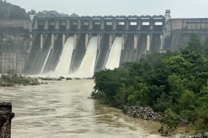 मिनीमाता बांगो जलाशय जलस्तर बढ़ गया