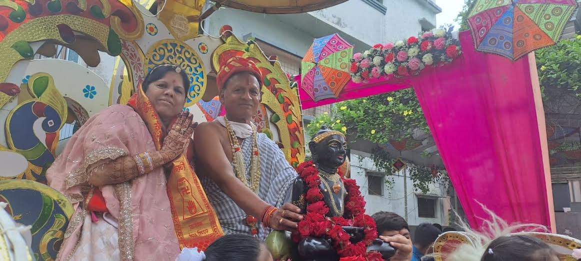 राजेन्द्र विलास में हर्षाेल्लास से मना भगवान तीर्थंकर नेमीनाथजी का जन्मोत्सव, भव्य जुलूस निकला