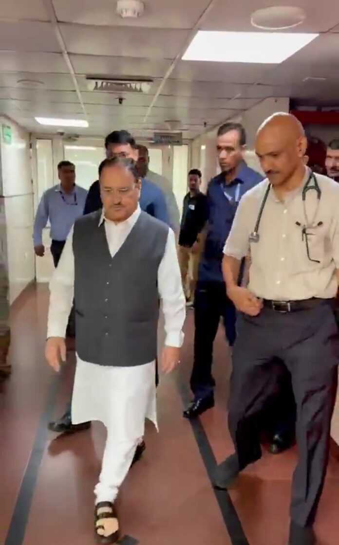 केंद्रीय मंत्री जेपी नड्डा