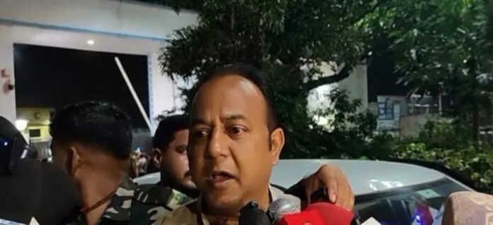 बेहोश छात्र नेता से मिलने पहुंचे विधायक नवीन जायसवाल