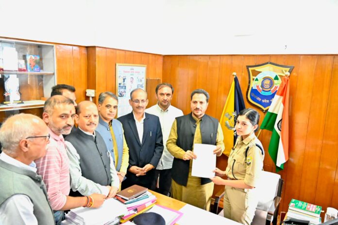 भाजपा द्वारा पुलिस को शिकायत