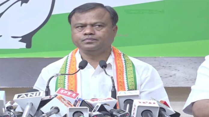 छत्तीसगढ़ कांग्रेस अध्यक्ष दीपक बैज