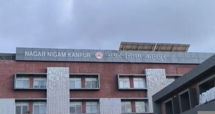 कानपुर नगर निगम भवन का छायाचित्र