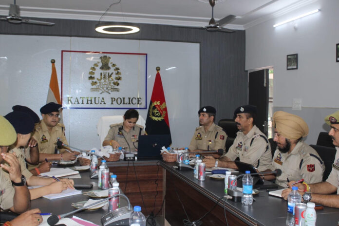 Strict vigil on drone incursions and drug smuggling – SSP Mohita Sharma strengthens security strategy.