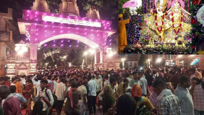 अपार भक्ताें का सैलाब पहुंच रहा है जन्मभूमि
