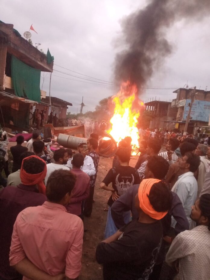 Ashoknagar: Attack on faith; idol at Balaji temple struck with an