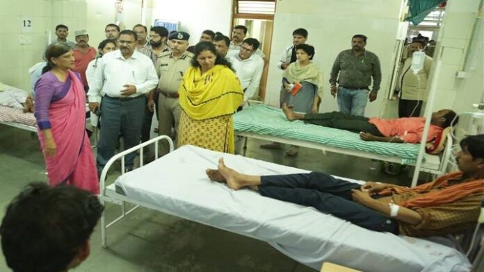 एसीएस ने बीएमसी और जिला अस्पताल पहुंचकर देखी उपचार की व्यवस्था