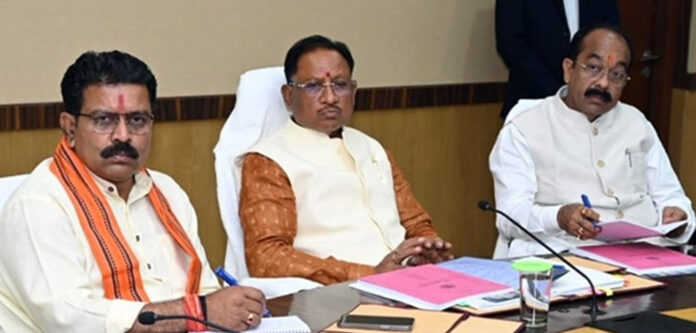 मुख्यमंत्री विष्णुदेव साय मंत्रिपरिषद फाइल फाेटाे