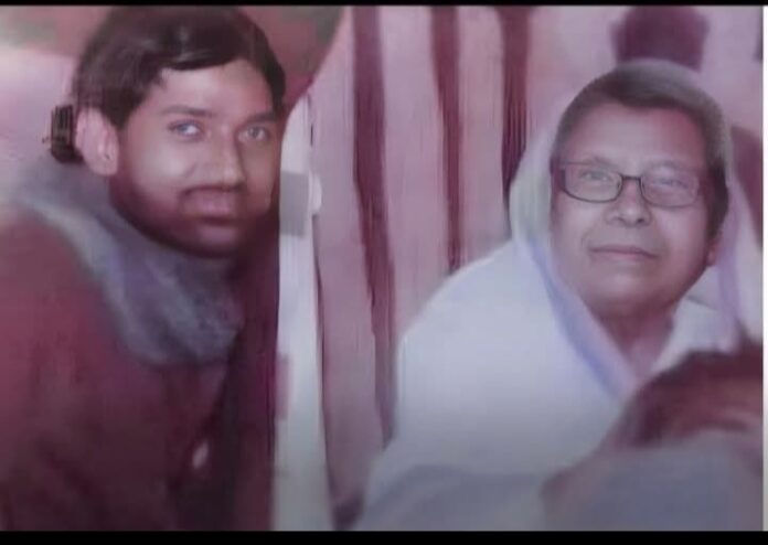 महीयसी महादेवी वर्मा के साथ लेखक