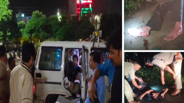 शराब तस्कर शिवांजय ने पुलिस टीम पर की 3 राउंड फायरिंग, जवाबी कार्रवाई में पकड़ाया; 315 बोर का कट्टा, कारतूस और मोबाइल जब्त