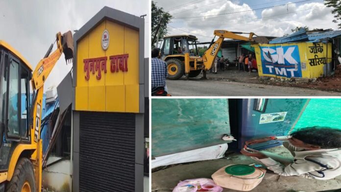शासकीय स्कूल, अस्पताल और शराब दुकान के पास से हटे अवैध निर्माण; शासकीय भूमि पर कब्जा करने वालों के खिलाफ जीरो टॉलरेंस नीति लागू।