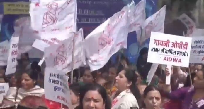 महिलाओं का प्रदर्शन